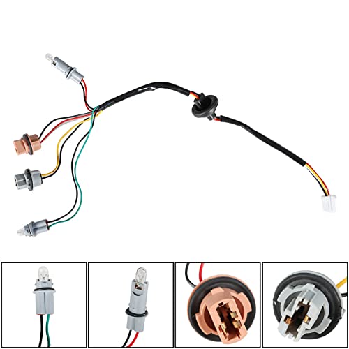 Silscvtt Rear Brake Tail Light Assembly Replacement For 2016-2018 Nissan Altima Red Lens Left Driver Side Outer Tail Lamp 265559Hs0A Ni2804106 #TOP3