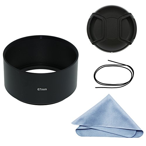 Sioti 67Mm Lens Hood, Matte Treatment Inside, Aluminum Material, Compatible With All Camera Lens S/C/N/F/O/P Etc.(67Mm) #TOP4