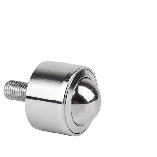 VCALDGFZ Precision Type All Ball Caster Wheel with Bearing M10 Screw Load Bear 90kg Flexible Durable Hardware