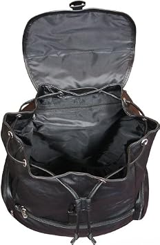 Brown Jumbo Leather Backpack (1518-3)