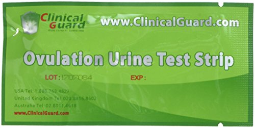 Clinical Guard Ovulation Test Strips, Pack of 50