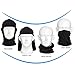 CAILEK Balaclava Ski Mask – Small - Black, 2-Pack