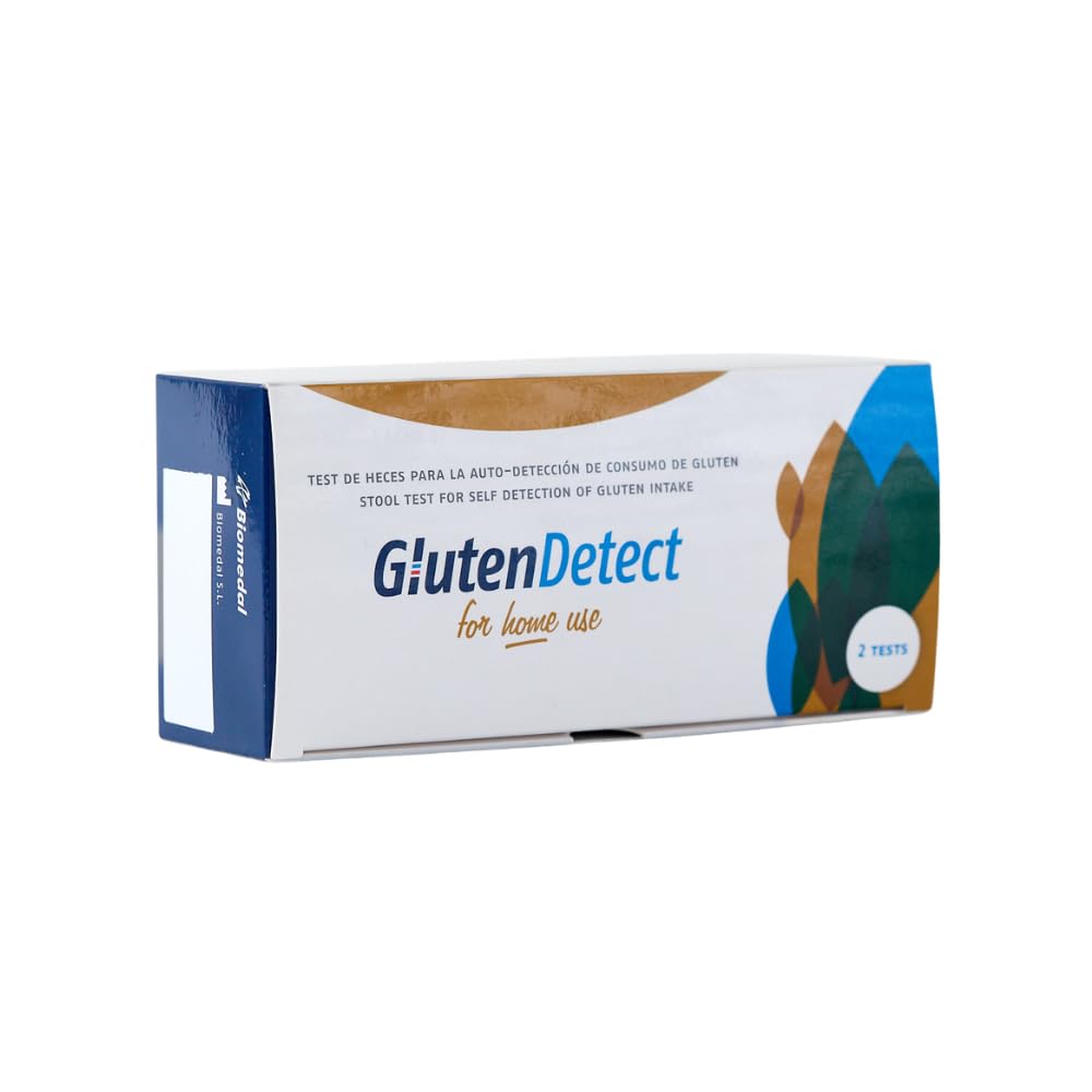 Gluten Detect Kit (2 Tests) - Rapid Home Test for Evaluating Gluten-Free Diet and Acciden…