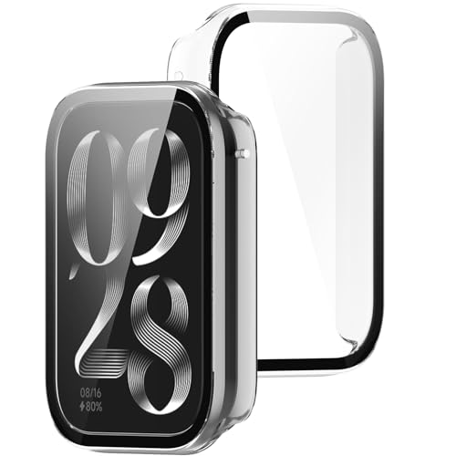 BUITFOU For VI~ Band 9 Pro Jo[ xiaomi smart band 9 pro P[X ^ PC+KXf ̌^ xiaomi(VI~)band 9 pro P[XΉ Sʕی ^ ȒP ϏՌ ߗ