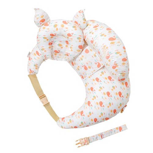 Image of TinyTotsJoy Nursing Pillow for Breastfeeding, Breastfeeding Pillows for More Support for Mom and Baby, with Adjustable Waist Strap