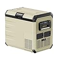 EENOUR D45 12V Car Refrigerator Portable Freezer 48Qt/45L Battery Powered Cooler Fridge -4~50? 12/24V DC 110~240V AC Solar Charging for RV Truck Camping Sailboat (Battery Not Included)