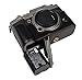 Produktbild PU Ledertasche für Fujifilm XT4 X-T4 Bottom Opening Version Protective Half Camera Case Tasche mit Stativdesign mit Handschlaufe Schwarz