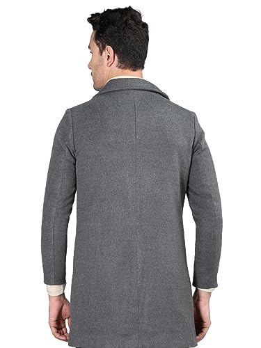 Image of DLANXA Men Casual Solid Winter Wear Coat