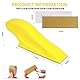 Modellbau Schleifpapier 90x30 mm Körnung 80/120/180/240/320/400/600, 70 Stück Nass Trocken Schleifscheiben für Fahrradreparatur, Musikinstrumente, DIY