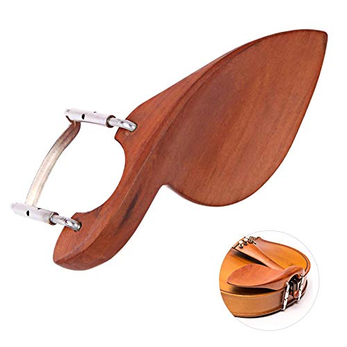 Violin Kinnhalterung, Holz Metall Violine Kinnstütze für 3/4 und 4/4 Violine Musikinstrumentenzubehör Zubehör Für Musikinstrumente