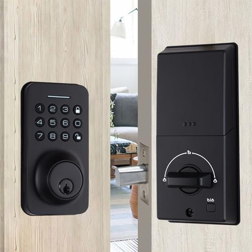 Swokely Smart Door Lock 4 Unlocked Ways tuya BT Connection APP Unlock Password Unlocking for Homes Apartments - Image 2