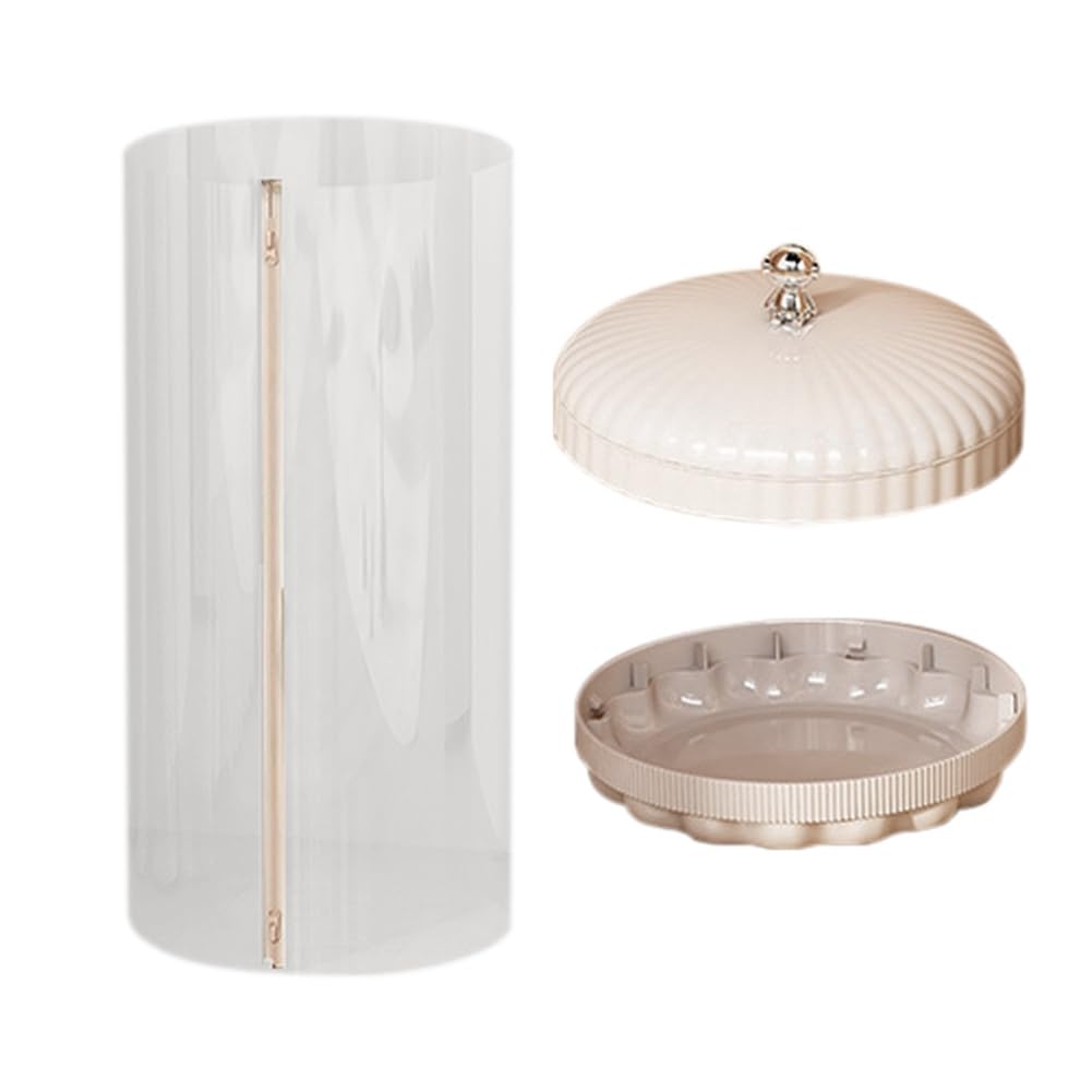 Tube de rangement pour animaux transparent et anti-poussière