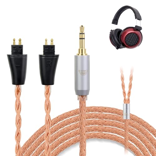 okcsc ZT16 �w�b�h�z���P�[�u�� TH909 ���P�[�u�� �����P�[�u�� �C���z���E�w�b�h�z���p 16�c ���� FOSTEX�p TH900mk2�ETH600�ETH610�ETH90�ɓK�� ����1.5m 3.5mm