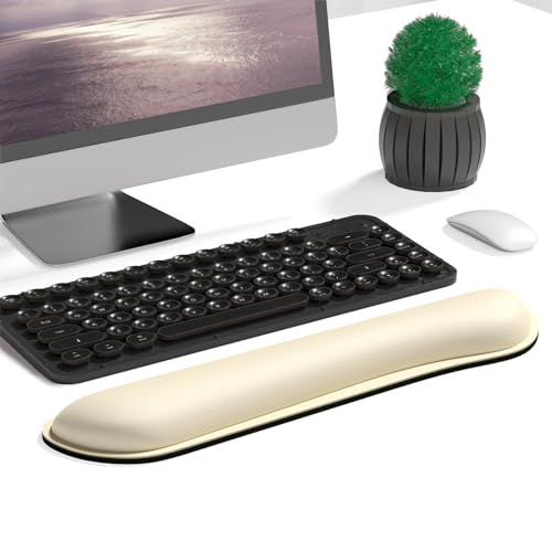Repose-poignet pour clavier en mousse à mémoire de forme ergonomique