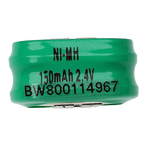 Vhbw NiMH Batteria a bottone di ricambio 3 pin