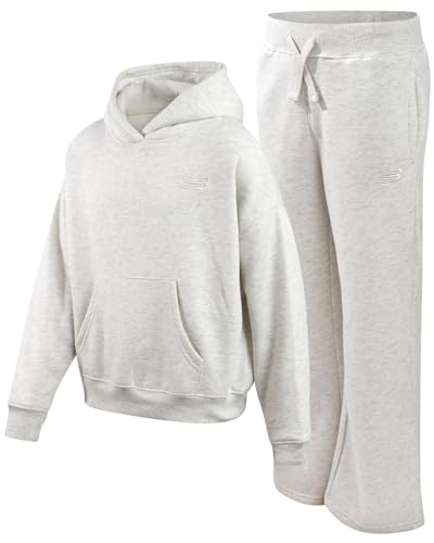 Amazon.com: New Balance Girls Sweatsuit Set - 2 Piece Active