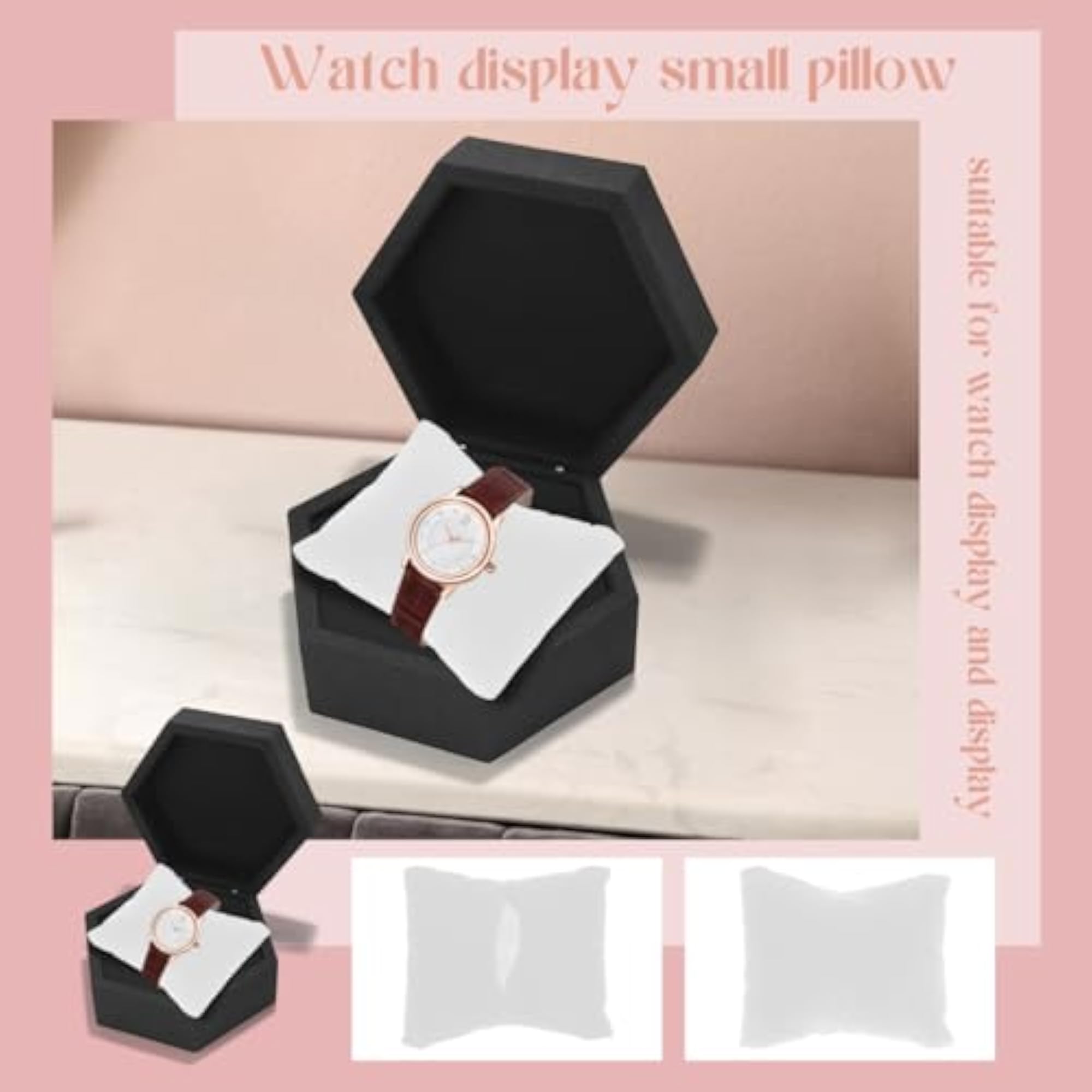 20pcs Soft Bracelet and Watch Cushions for Display