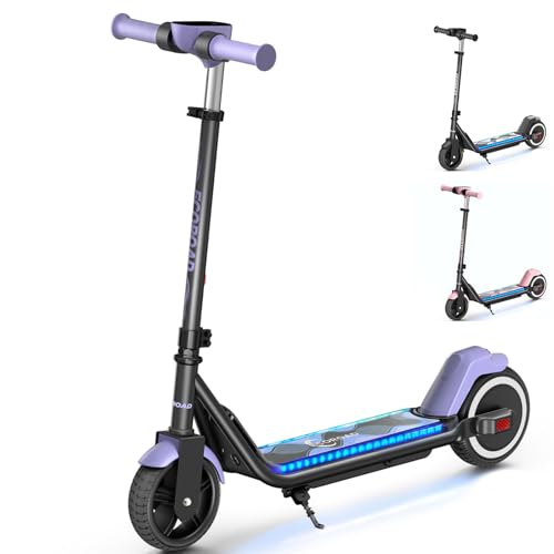 Image of ECOROAD EK6 Kids Electric Scooter for 6-12, 3 /6 /10mph Speeds for Ultimate Comfort & Adjustable Height, 150W & Dual Brake Safety Electric Scooter, for Outdoor Play, Park Rides (Rider:3.9-5.2 FT)