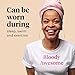 Lunette Menstrual Cup – Best Reusable Period Cup – Wear for 12 Hours and Reuse up to 10 Years, Violet Size 1 for Light to Moderate Flow
