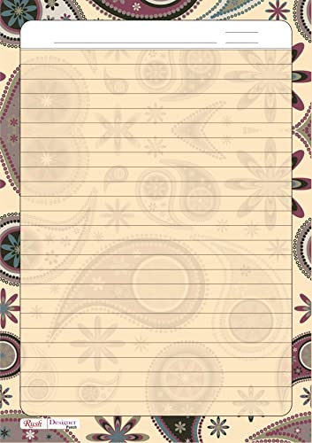 Image of RUSH NOTE BOOKS Semi Rough A4 Spiral Notebook Unruled 400 Pages Notebook|Semi Rough Notebooks 400 Pages Cheap|Rough Notebook|A4 Size Spiral Notebooks For Students 400 Pages|Unruled Spiral Notebook