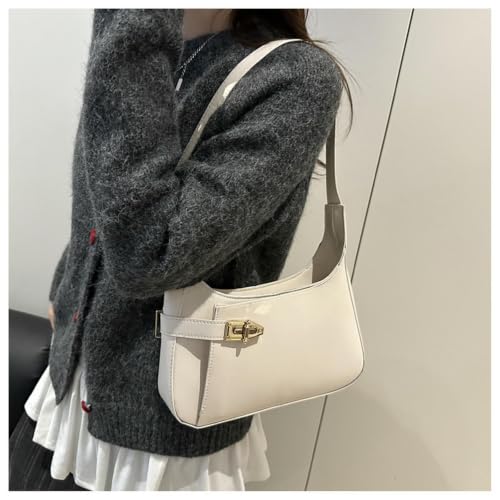 Sac rétro blanc bandoulière polyvalent pour simplifier votre style - 8