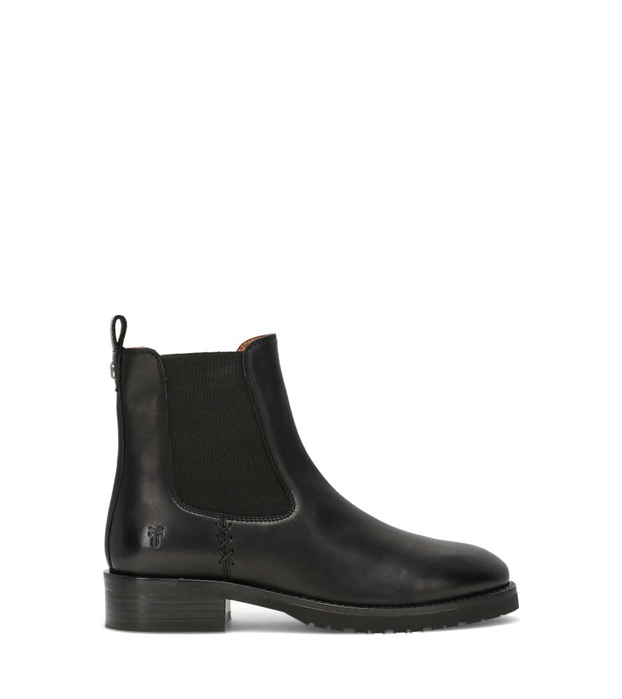 Frye Melissa Lug Chelsea Womens Boot - Double Sole Durability Mini Lugged Outsole Snug Goring for Easy Entry