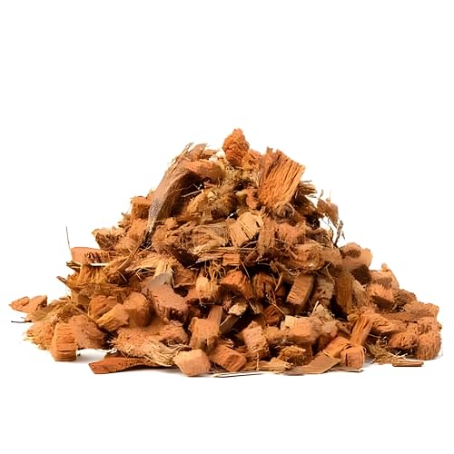 Image of Coco Coir Chunks /Chips for Puja, Havan and Organic Use, Natural Coconut Shell Pieces for Gardening, Orchid Substrate, Soil Aeration and Moisture Retention Mulch, 200g