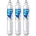 ICEPURE RPWF Refrigerator Water Filter Replacement For GE RPWF, WATER SENTINEl WSG-4, RWF3600A, 3PACK