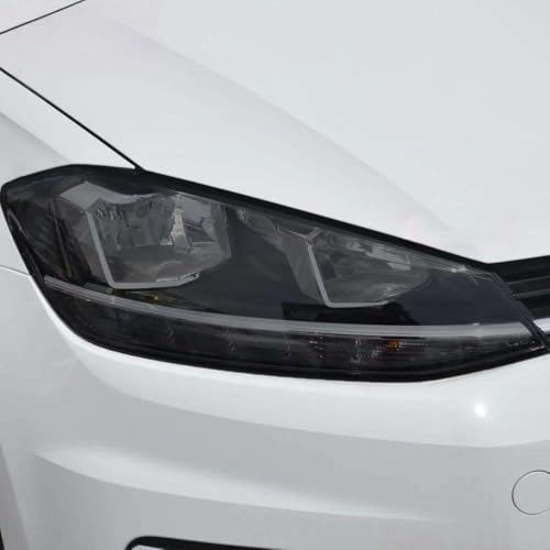 車のヘッドライト保護フィルム、フォルクスワーゲン VW ゴルフ 7 8 MK7 12-19 20-2022 車用ティント ブラックフィルム テールライト 透明 TPU ステッカー