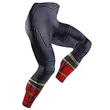Dimplier Men's Compression Pants Quick Dry Rash Guard Pants Athletic Workout Jiu Jitsu Tights Leggin