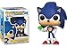 Funko Pop! Games: Sonic The Hedgehog - Sonic with Emerald Vinyl Figure (Includes Compatible Pop Box Protector Case)