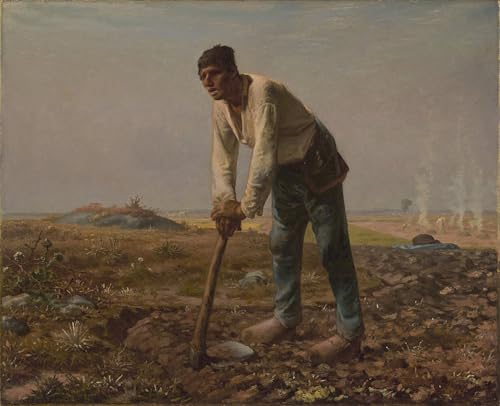 Póster de lienzo de Millet (60x90cm): inspira calidez en la decoración de tu dormitorio