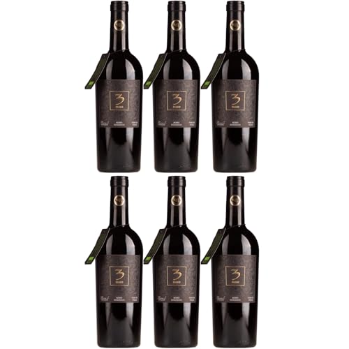 Cielo e Terra Tre Passo Bio Rosso Rotwein Rot Trocken Italien inkl. FeinWert E-Book (6 x 0,75l)