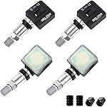 BELZAR TPMS Tire Pressure Monitoring System Sensor 42753-SNA-A830-M1 42753-TR3-A81 315MHz Preprogrammed Sensor Replacement for Honda CR-Z Insight Odyssey Touring Element Civic Fit Acura CSX (4 Pack)