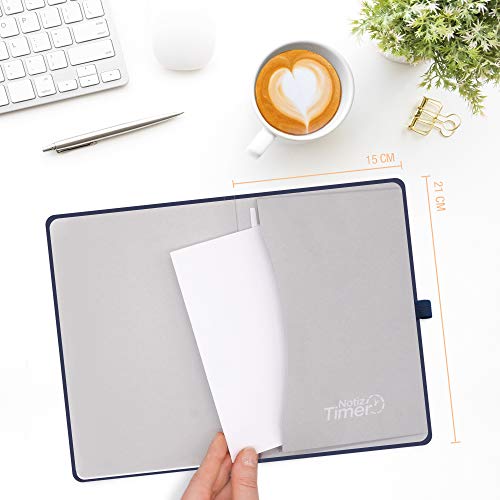 Chäff Weekagenda 2022, A5, nachtblauw, weekplanner, notitietimer, afsprakenplanner, weekkalender, organizer, agenda met… - Image 7