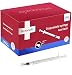 Brandzig 1ml Luer Lock Syringes, 100 Pieces – FDA Approved & Sterile Disposable Medical Grade Syringe - Precise Medication Measurement/Dispensing