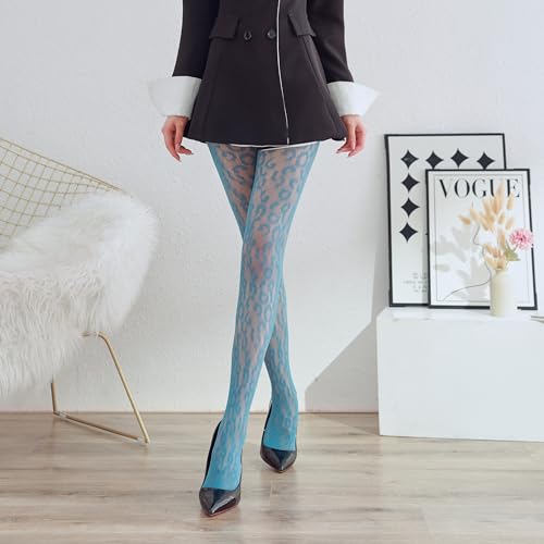 Sahabowi Fishnet Pantyhose For Women Sheer High Waist Tights Control Top Mesh Stockings, Pantyhose123