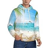 Taille : ce sweat-shirt à capuche décontracté à manches longues pour homme est disponible en 8 tailles de XS à 4XL pour s'adapter à la plupart des types de corps.