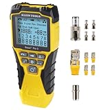 Klein Tools Scout® Pro 3 VDV501 851E Kit de testeur de câble Ethernet avec identification à distance pour RJ45, RJ11, coaxial, avec adaptateur de câble et 5 unités à distance, test réseau et