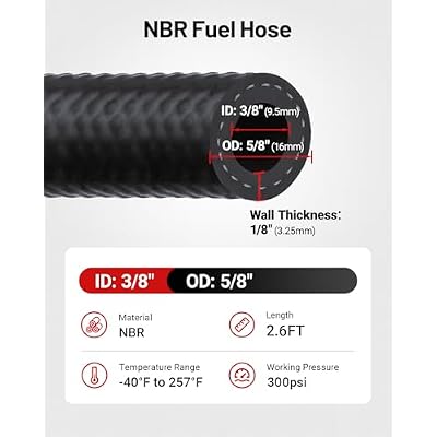 EVIL ENERGY Oil Catch Can, Universal Baffled Catch Can Kit with NBR Fuel Hose, 300ml Aluminum Air Oil Separator Tank for PCV System