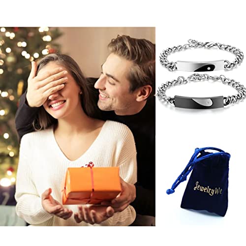 JewelryWe Coppia Bracciali Lui & Lei