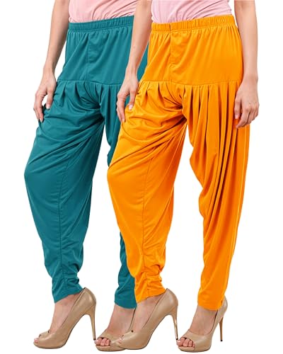 Image of Buy That Trendz Patiala Salwar for Women Relaxed Fit Viscose Patiyala Salwar Harem Bottom Pants