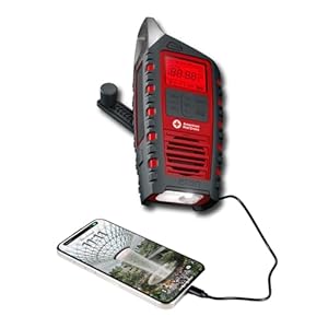 Eton Odyssey Hand Crank Emergency Radio, NOAA Weather Radio, AM/FM Shortwave Radio, Flashlight, Phone Charger, Solar Charger, Bluetooth Speaker, Officially Licensed American Red Cross Radio
