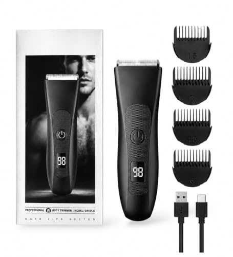 Generic Full Body Trimmer for Men, Ceramic Blade, 80-minute Runtime - Image 2