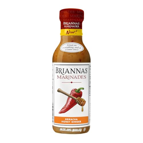 BRIANNAS - Sriracha Honey Ginger Marinade - Small Batch, Gluten