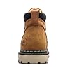 Men's Hiking Boots Mens Women Walking Boots Lace Up Ankle Bo-o-ts Comfy Leather Non Slip Outdoor Casual Shoes High Top Casual Hiking Shoes Black Outdoor (Yellow,9) #1