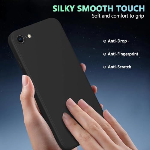 Image of for iPhone 16e Case Black, Scratch Resistant with Soft Touch, Slim Thin Phone Cover for iPhone 16e