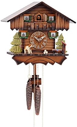 mygermanstore Cuckoo Clock Chalet House 1 Day Movement
