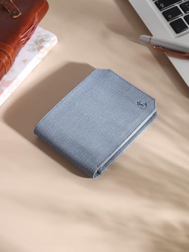 SKOVA LONDON Men Vegan Leather Wallet (Blue) - Image 4