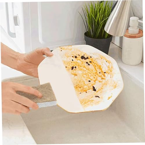 Esponjas de cocina de origen vegetal, pack de 12 herramientas naturales 6